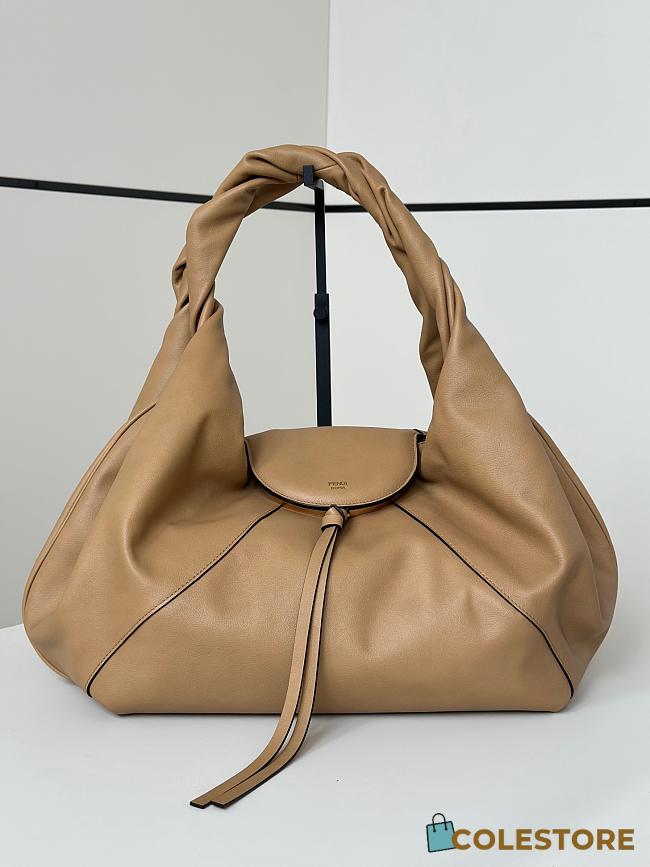 Colestore Fendi Spy Leather Beige 48x20x22cm - 1