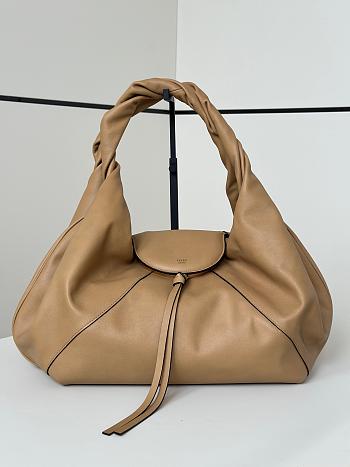 Colestore Fendi Spy Leather Beige 48x20x22cm