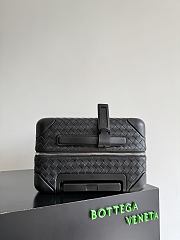 Colestore  Bottega Veneta Odyssey Intrecciato Cabin Suitcase in Black 35x55x21cm - 3