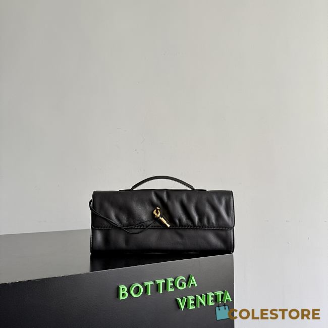 Colestore  Bottega Veneta Women's Andiamo Clutch in  Black   31x13x3cm  - 1