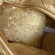 Colestore  Bottega Veneta Women's Loop Top Handle in Gold 21x13x13cm - 3