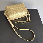Colestore  Bottega Veneta Women's Loop Top Handle in Gold 21x13x13cm - 2