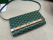 Colestore Goyard Monte-Carlo Pm Green 25x14.5x4cm - 6