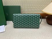 Colestore Goyard Monte-Carlo Pm Green 25x14.5x4cm - 4