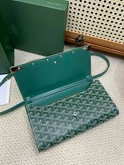 Colestore Goyard Monte-Carlo Pm Green 25x14.5x4cm - 2