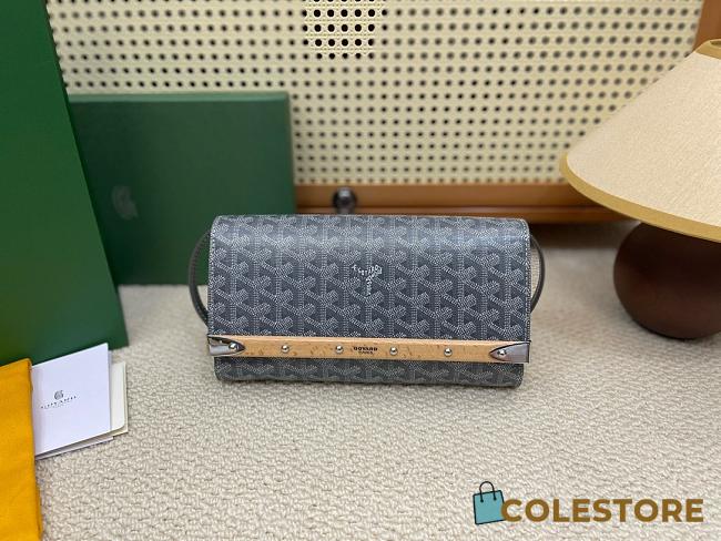 Colestore Goyard Monte-Carlo Pm Gray 25x14.5x4cm - 1