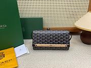 Colestore Goyard Monte-Carlo Pm Black 25x14.5x4cm - 1