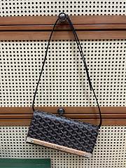 Colestore Goyard Monte-Carlo Pm Black 25x14.5x4cm - 4