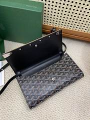 Colestore Goyard Monte-Carlo Pm Black 25x14.5x4cm - 2