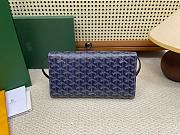 Colestore Goyard Monte-Carlo Pm Navy Blue 25x14.5x4cm - 6