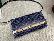 Colestore Goyard Monte-Carlo Pm Navy Blue 25x14.5x4cm - 5