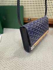 Colestore Goyard Monte-Carlo Pm Navy Blue 25x14.5x4cm - 4
