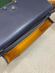 Colestore Goyard Monte-Carlo Pm Navy Blue 25x14.5x4cm - 2