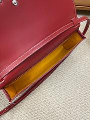 Colestore Goyard Monte-Carlo Pm Red 25x14.5x4cm - 2
