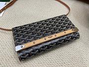 Colestore Goyard Monte-Carlo Pm Black & Tan 25x14.5x4cm - 5