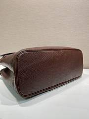Colestore   Prada Cordovan Buckle Nappa Leather Bag 48x34x18cm - 5