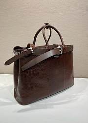 Colestore   Prada Cordovan Buckle Nappa Leather Bag 48x34x18cm - 2