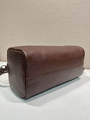 Colestore  Prada Brown Nappa Leather Duffle Bag 35x17.5x17.5cm - 5