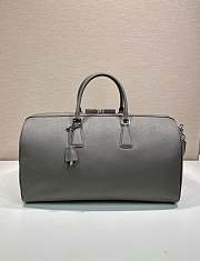 Colestore  Prada Bamboo/cork Beige Saffiano Leather Travel Bag 50x27.5x25cm - 6