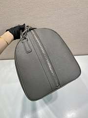 Colestore  Prada Bamboo/cork Beige Saffiano Leather Travel Bag 50x27.5x25cm - 3