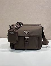 Colestore  Prada Sienna Re-nylon Shoulder Bag 22x25x10cm - 1