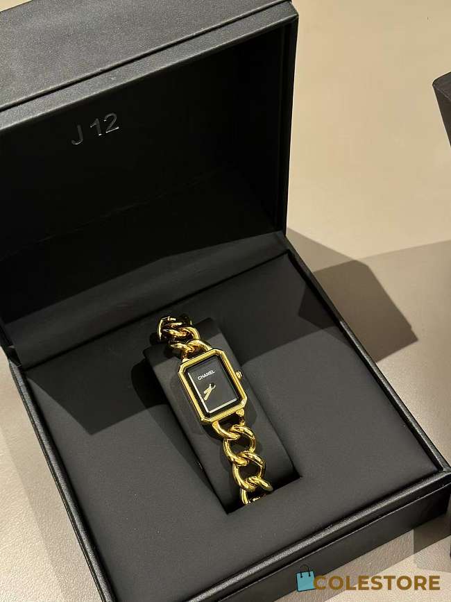 Colestore Chanel Première Gourmette Chain Watch Yellow Gold - 1