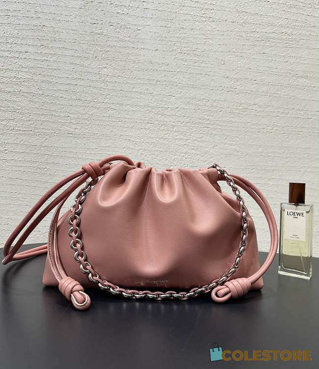 Colestore  Loewe Medium Flamenco Purse in Mellow Nappa Lambskin Blush 30x20x10.5cm - 1
