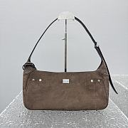 Colestore  Balenciaga Women's Bel Air Shoulder Bag Small in Brown 35x10x17cm - 4