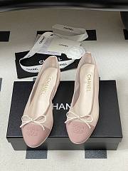 Colestore Chanel Ballet flats Mesh & Grosgrain Pink - 5