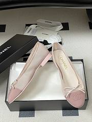 Colestore Chanel Ballet flats Mesh & Grosgrain Pink - 4