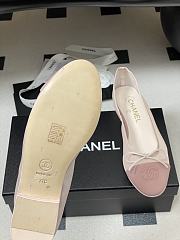 Colestore Chanel Ballet flats Mesh & Grosgrain Pink - 2