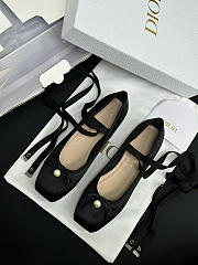 Colestore Dior D-Joy Ballet Flat in Black - 1