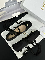 Colestore Dior D-Joy Ballet Flat in Black - 5