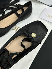 Colestore Dior D-Joy Ballet Flat in Black - 3