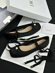 Colestore Dior D-Joy Ballet Flat in Black - 2