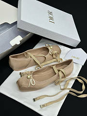 Colestore Dior D-Joy Ballet Flat in Beige - 5