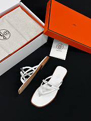 Colestore Hermes Miss Sandal Blanc - 4