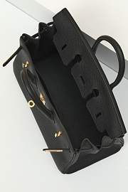 Colestore Hermes Birkin 25 Gold-Hardware in Black Togo Leather - 4