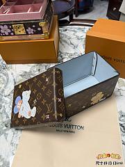 Colestore Louis Vuitton Triplets Cardboard Box Inside a Blue Microfiber 19 x 13 x 13cm - 2