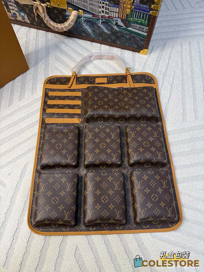 Colestore Louis Vuitton Monogram Watch & Jewelry Travel Organizer 60×45cm - 1