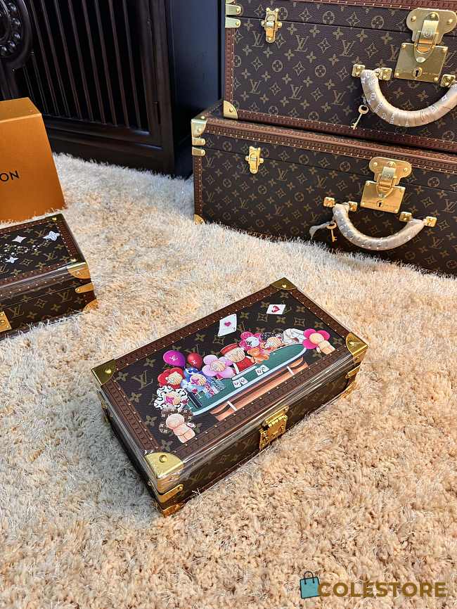 Colestore Louis Vuitton Monogram Canvas 8 Watch Case 34x18x11 cm - 1