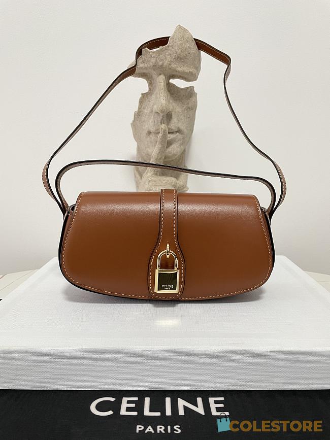 Colestore Celine Clutch Tabou Mit Riemen Aus Kalbs-Glattleder 18x8x5cm - 1
