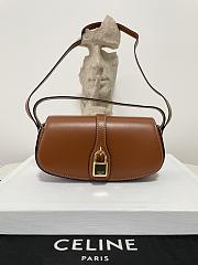 Colestore Celine Clutch Tabou Mit Riemen Aus Kalbs-Glattleder 18x8x5cm - 1