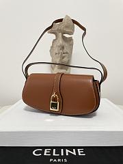 Colestore Celine Clutch Tabou Mit Riemen Aus Kalbs-Glattleder 18x8x5cm - 6