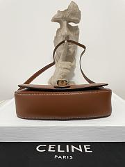 Colestore Celine Clutch Tabou Mit Riemen Aus Kalbs-Glattleder 18x8x5cm - 5