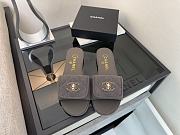 Colestore Chanel Mules Cotton Dark Grey - 1