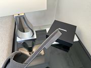 Colestore Chanel Mules Cotton Dark Grey - 6