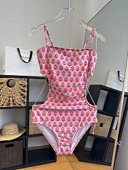 Colestore Gucci Jersey Swimsuit in Pink  - 6