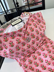 Colestore Gucci Jersey Swimsuit in Pink  - 3