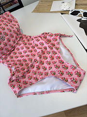 Colestore Gucci Jersey Swimsuit in Pink  - 2